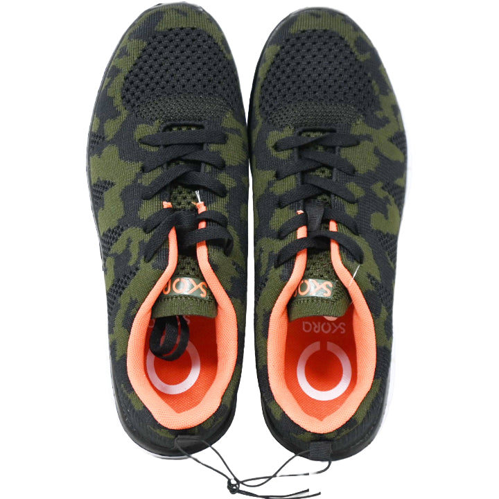 WOMEN CAMOUFLAGE TECH SNEAKER SHOES ASST SIZE SKORA C/P 18
