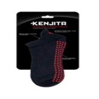 KENJITA BLK YOGA AND FITNESS SOCKS C/P 24