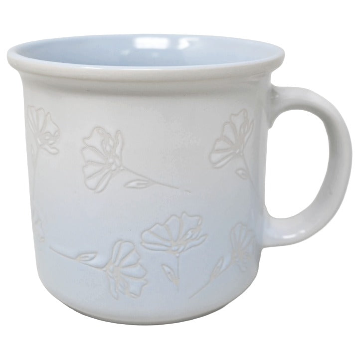 Debossed Floral Mug C/P 36