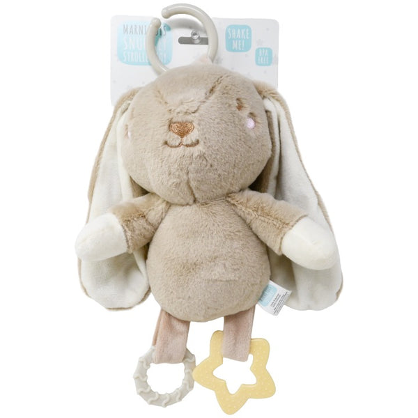 Bunny Stroller Toy with Teether C/P 48