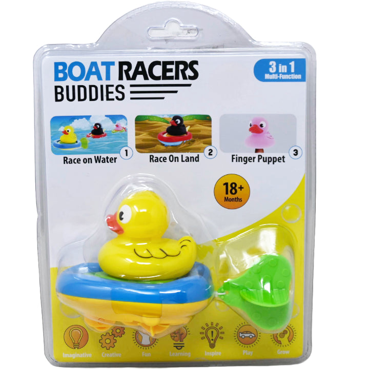 YELLOW DUCK BOAT RACERS BUDDIES C/P 96