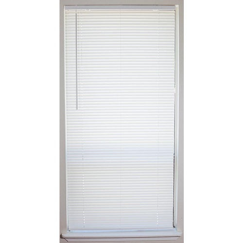58" X 64" WHITE MINI BLINDS C/P 4