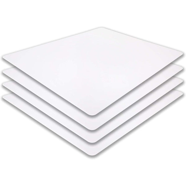 4pk 15x12" WHITE COMMERCIAL GRADE CUTTING BOARD MATS C/P 20