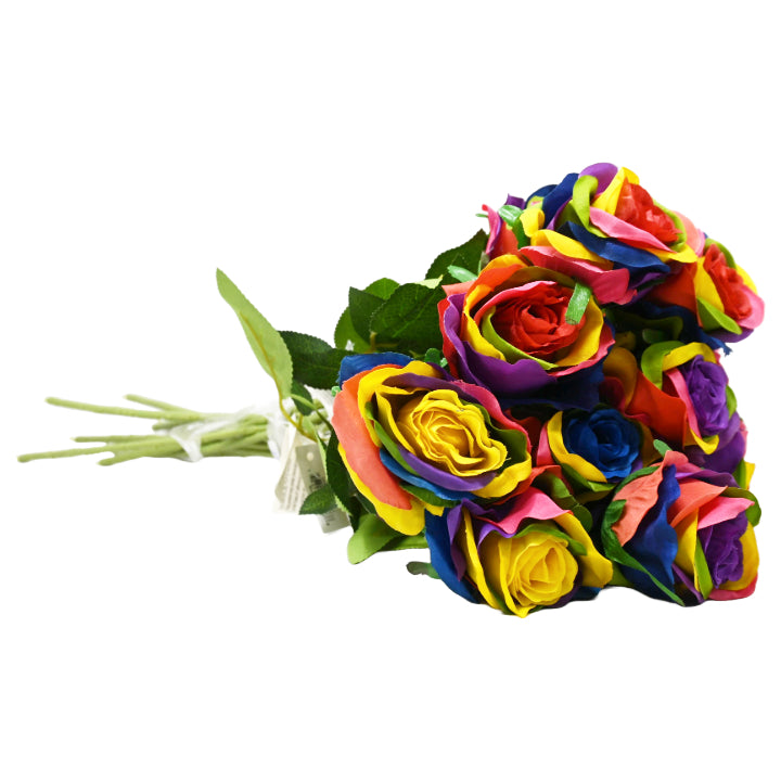 Asst Rainbow Rose Stem 20" C/P 288