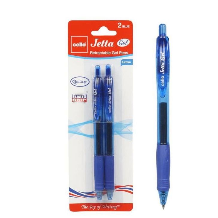 2pk JETTA GEL RT BLUE PEN C/P 72