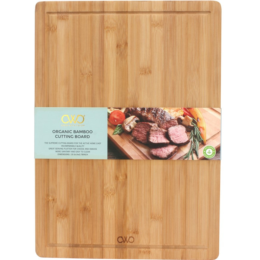 19.5"x14" BAMBOO CUTTING BOARD C/P 6