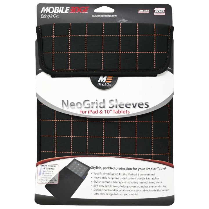 Blk Org 10" Sleeve C/P 40 Mobile Edge