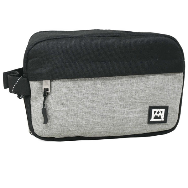*OUTSIDE OF CA* LRG BLACK/GRAY MEN TOILETRY BAG AVALANCHE C/P 30
