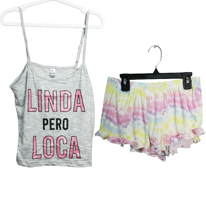 2pc Gry Tank Cami Set C/P 36 Lux Dreams