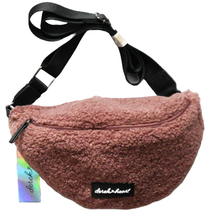 Mauve Sherpa Fanny Pack Derek Heart C/P 36
