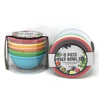 5PC SMALL PP PREP BOWEL SET C/P 12