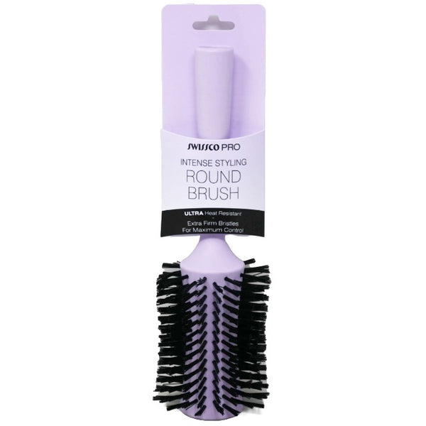 LARGE PURPLE ROUND BRUSH SWISSCO C/P 48