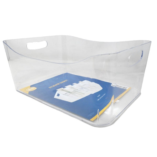 Lg Clear Basket C/P 12