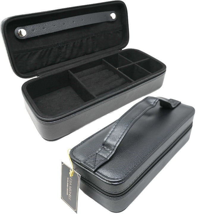 4x9 Blk Jewelry Organizer C/P 50 LESA MICHELE Jewelry Box
