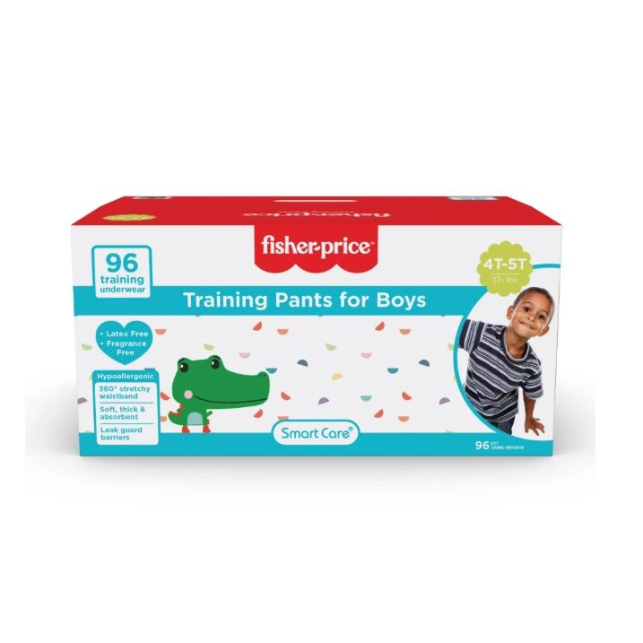 96ct 4T-5T FISHER PRICE BOYS TRAINING PANTS C/P 1