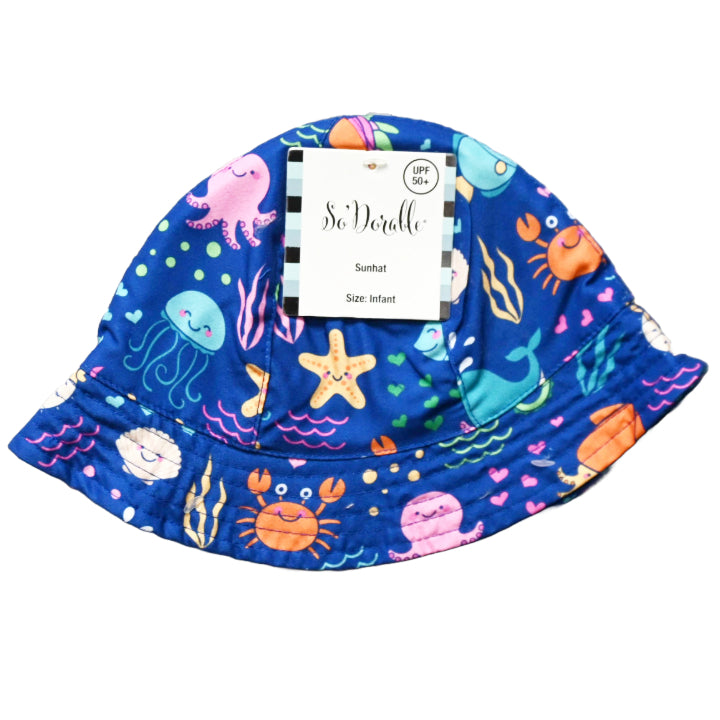 Sodorable SUNHAT BOY BLUE AND OCEAN ANIMALS C/P 36