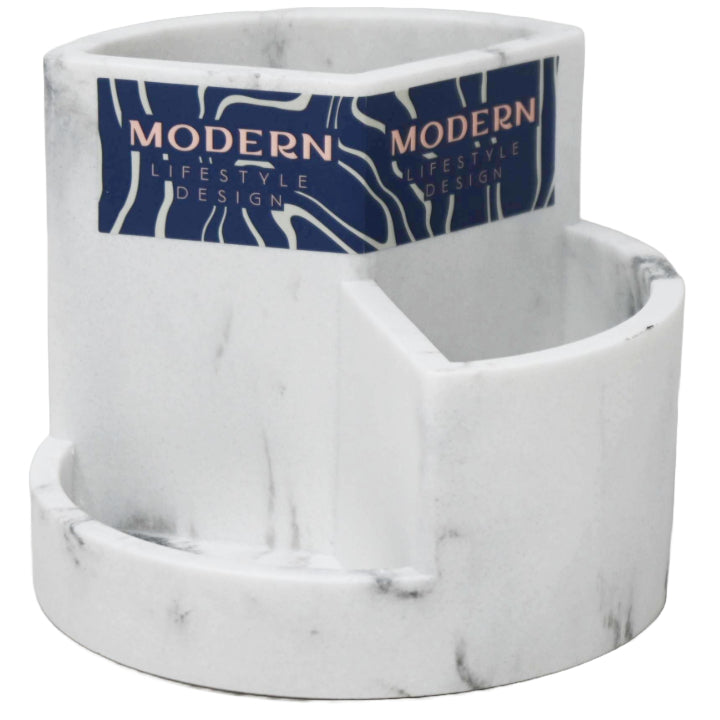 3 SECTION ORGANIZER MARBLE FINISH C/P 6