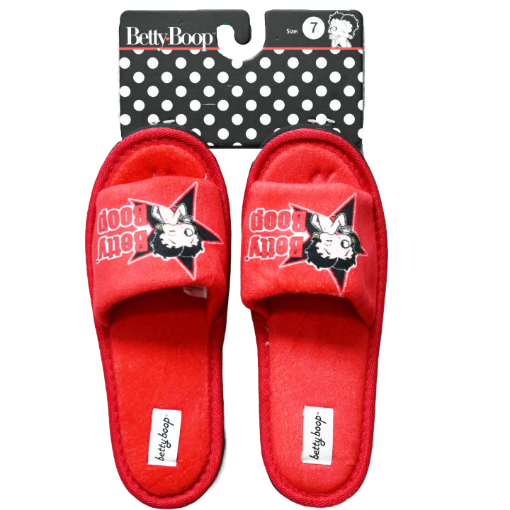 BETTY BOOP RED CLOTH SANDAL ASST SIZE C/P 24