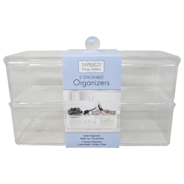 2pc Stack Org Set C/P 12 Inner 3 Swissco