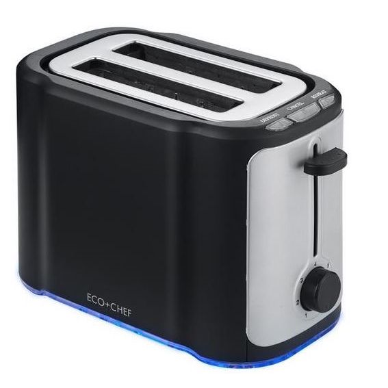 ECO+CHEF LED 2 SLICE TOASTER C/P 8