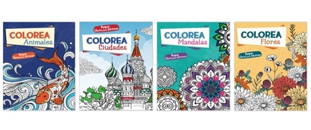 MANDALA POCKET COLORING BOOKS C/P 96