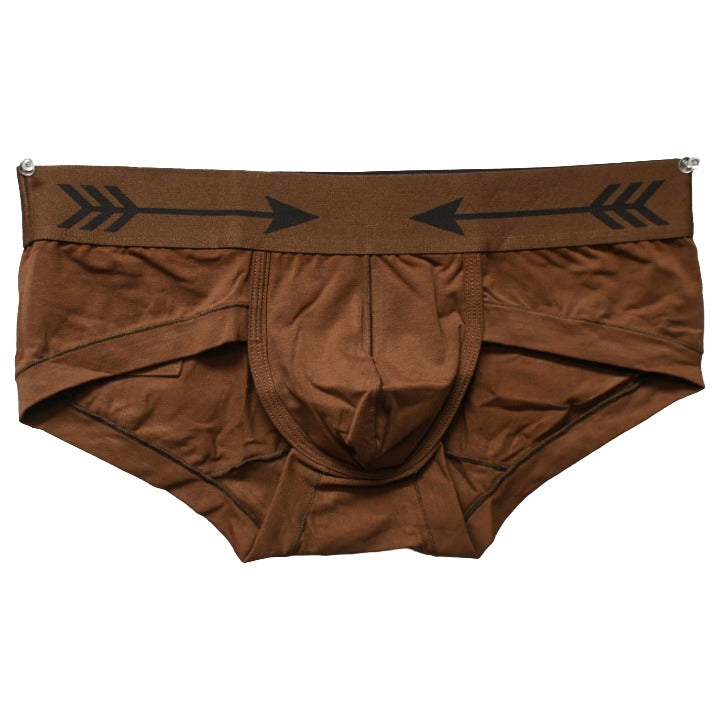 MENS BRIEF BRWN M (32-34") C/P 35 HOUSE OF SKYE