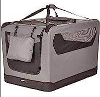 Crate Grey LRG 27.50X20X20 (tent type) C/P 5