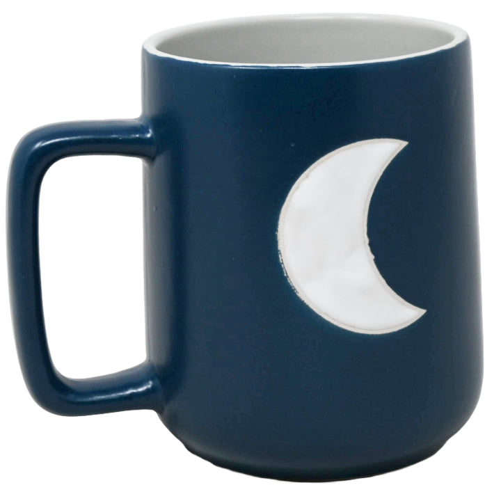 Debossed Crescent MoonTall Mug C/P 24