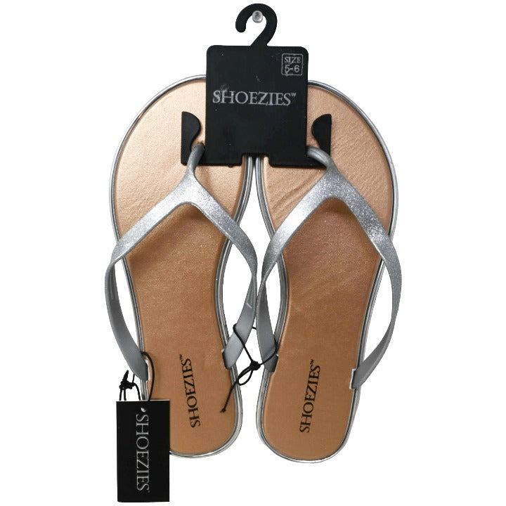 Womens Slv Gry Sandals C/P 24 SHOEZIES