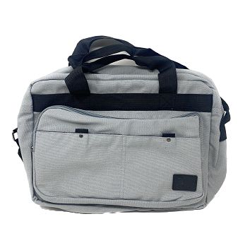 TAN CANVAS BRIEFCASE BAG C/P 20