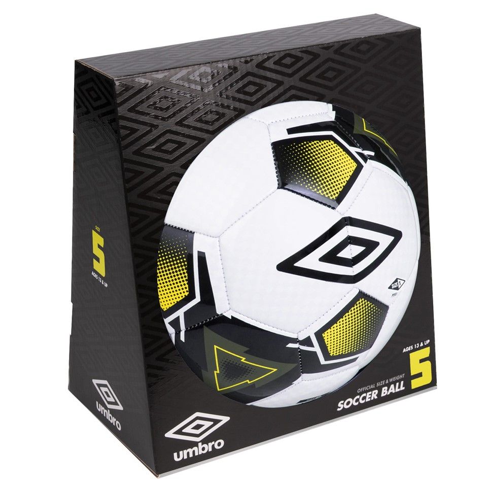 UMBRO OFFICIAL SIZE AND WEGHT SOCCER BALL C/P 2
