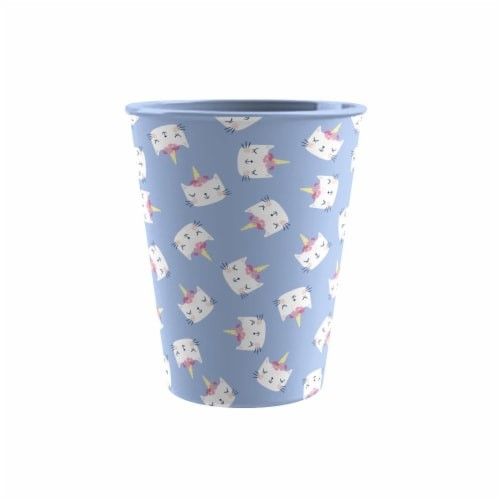 9" Kids Tapered Tumbler - Unicat Print C/P 6