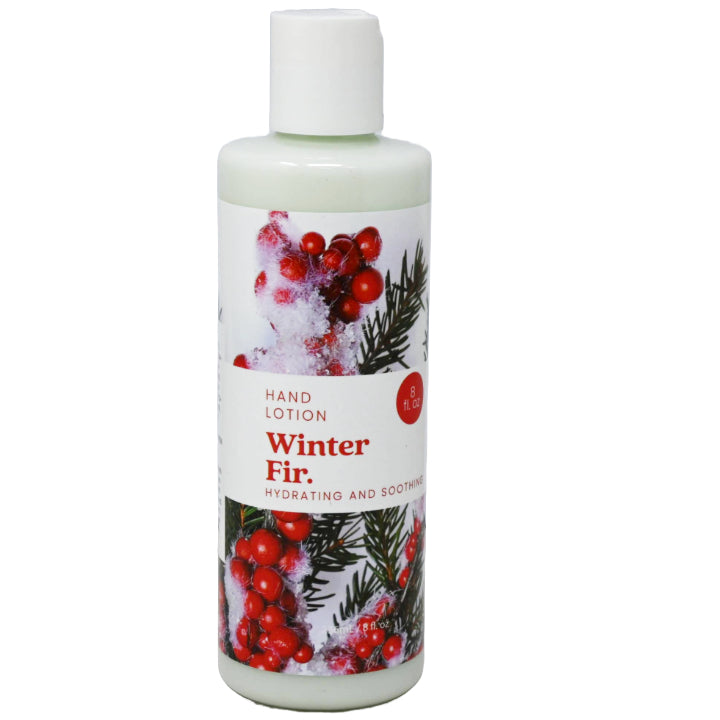 8oz Hand Lotion Winter Fir C/P 12