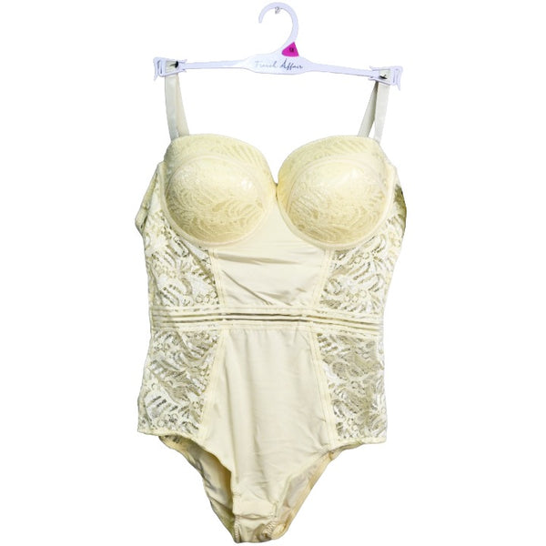 Ylw Lace Bodysuit C/P 36 French Affair