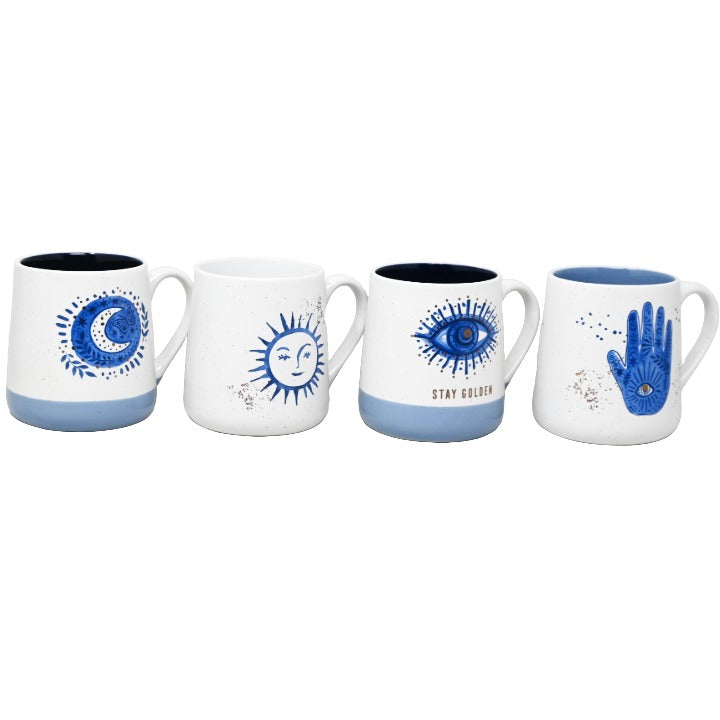 4 Asst Celestial Prints C/P 8