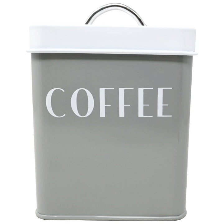 Gry Wht Sq Canister C/P 12
