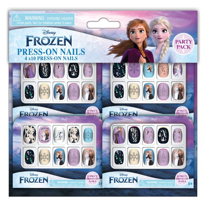 FROZEN 4pc FAUX NAIL PARTY SET C/P 24