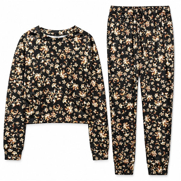 2pc Blk Gld Top Pant Set C/P 12 Alex & Parker