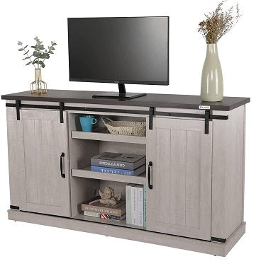 54" GREY TV STAND C/P 1