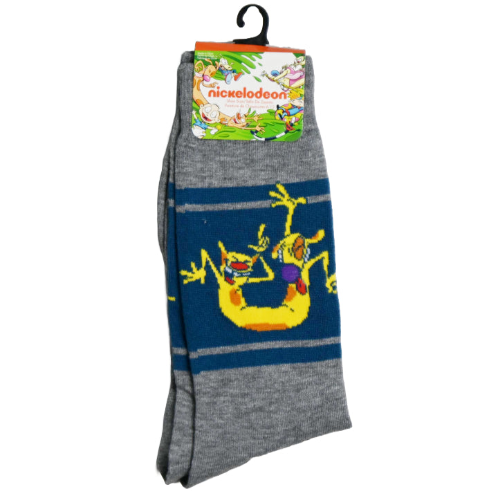 1pk ROCKO SAYS HELLO SOCKS SIZE 10-13 C/P 60