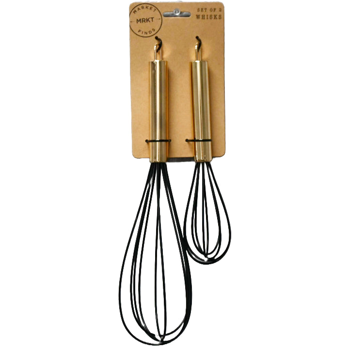 2pk Gold Whisk wSillicone Head C/P 48