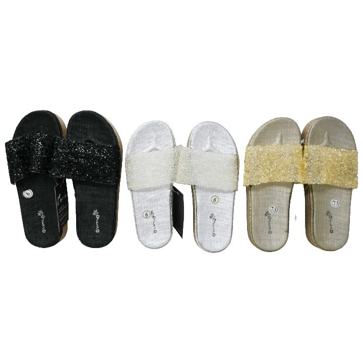*OUT OF CA* WOMEN SLIDE SANDALS 4-ASST COLOR/5-ASST SIZE C/P 20