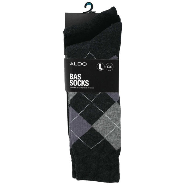 *NO USA* Mens 10-13 Grey 3pk TURBEVILLE SOCKS C/P 60