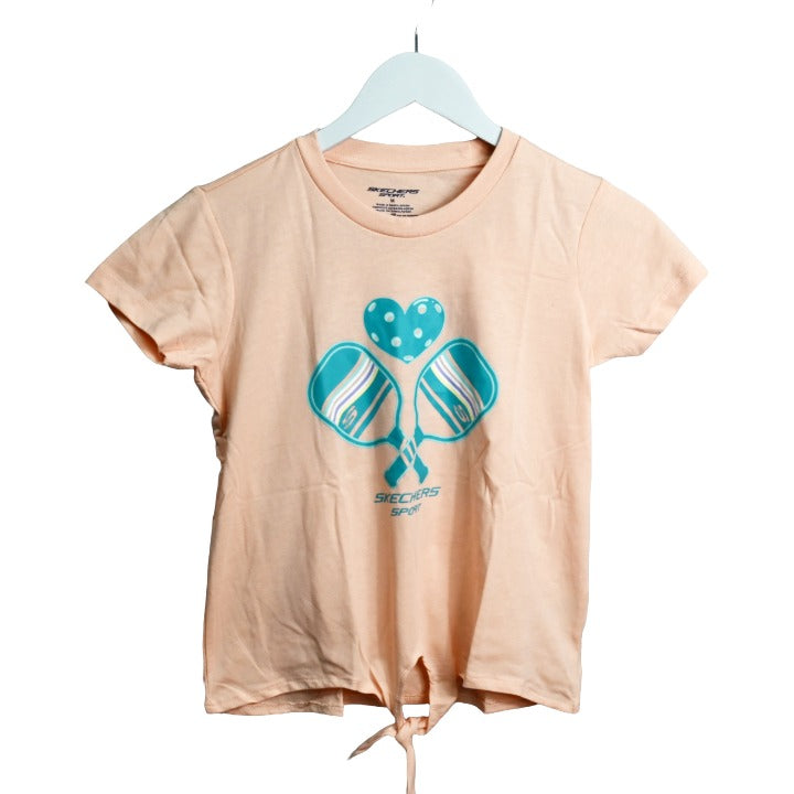 Girls Peach PBall Tee C/P 36 SKECHERS
