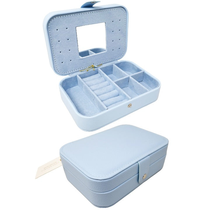 5x7 Blu Jewelry Organizer C/P 60 LESA MICHELE Jewelry Box