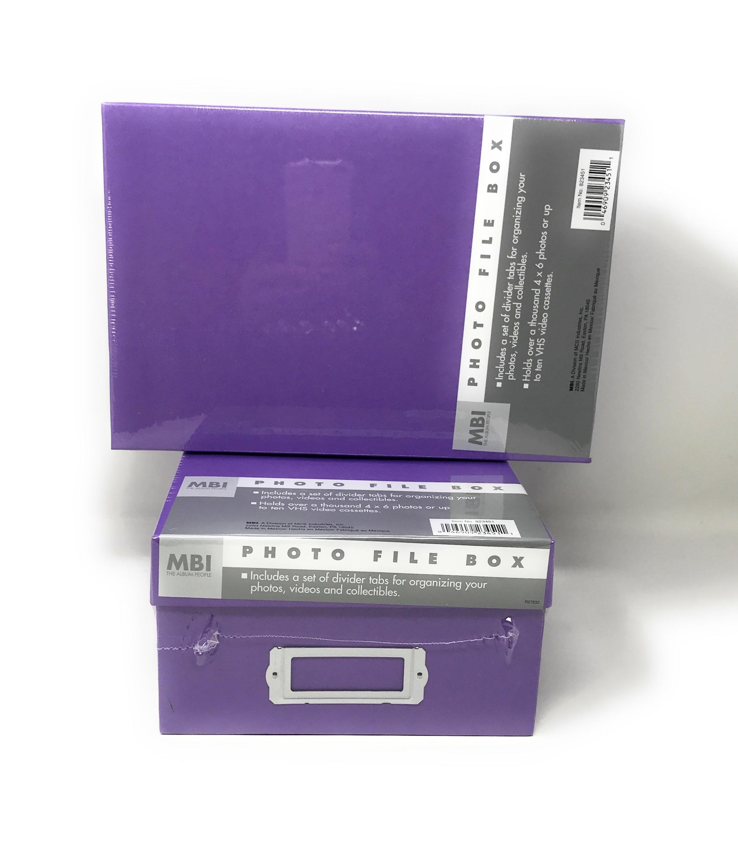 ALBUM PHOTO STORAGE BOX GRAPE C/P 6