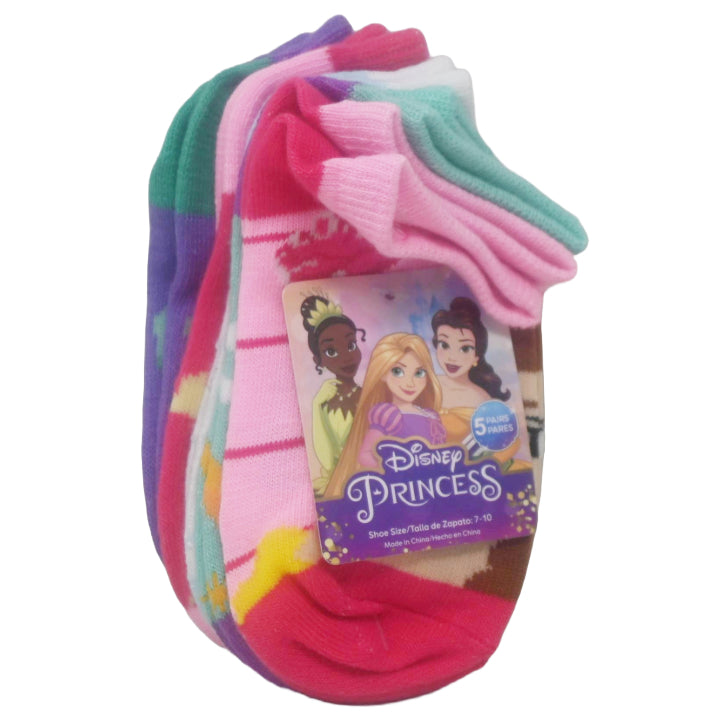 5pk DISNEY PRINCESS NS SOCKS C/P 60