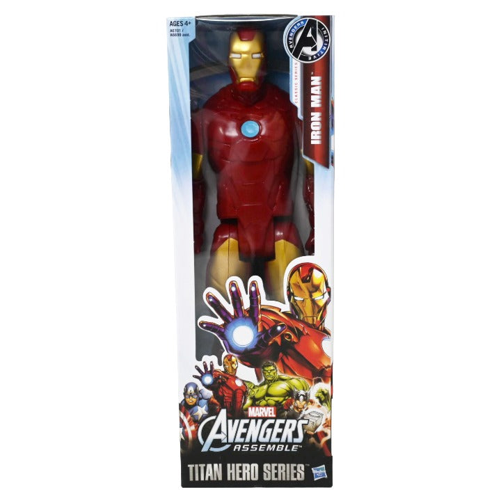 12" Iron Man Assemble Figure Toy C/P 8 Marvel Avengers