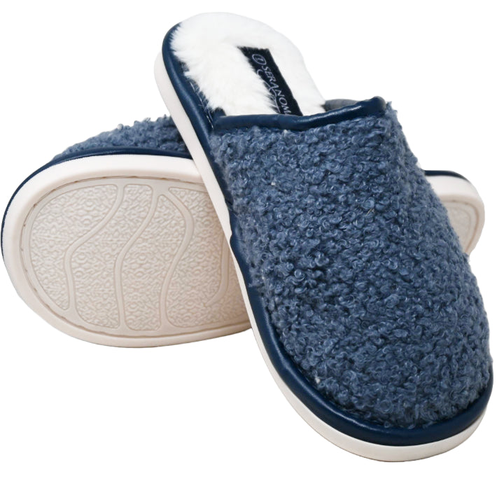 NAVY LADIES SLIPPERS SIZE 7 C/P 18
