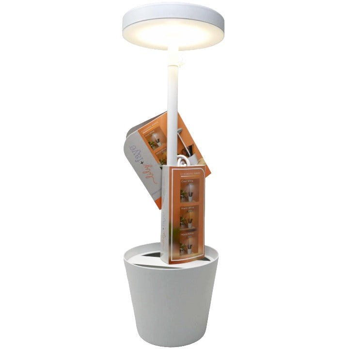 Wht Touch Lamp C/P 4 Bright Outlook